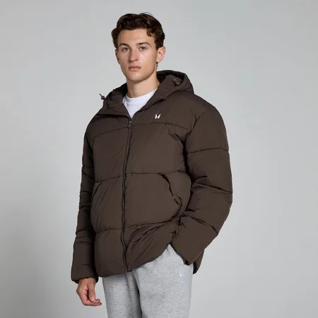 MP Men's Short Puffer - muška jakna - čokolada
