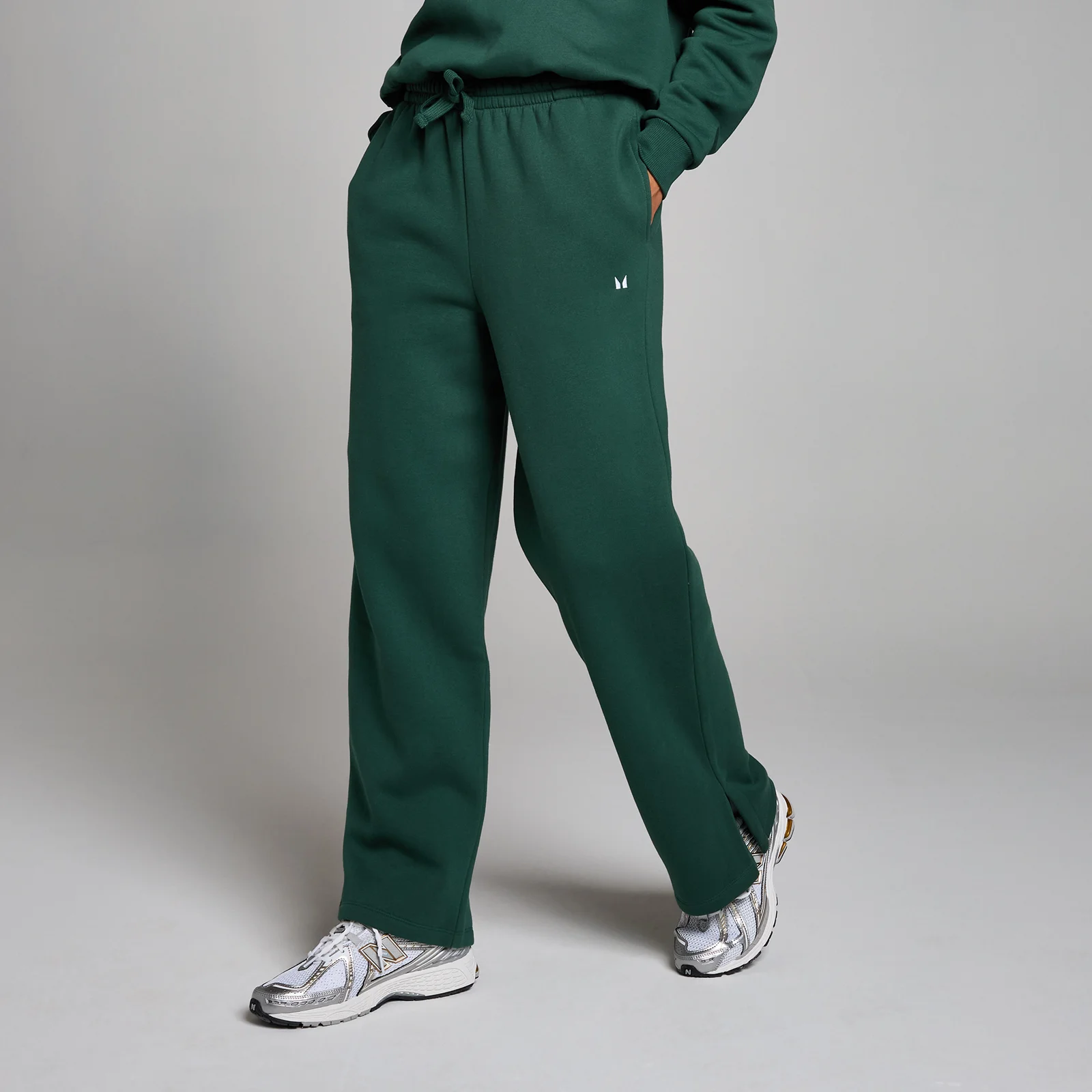 MP Women's Basics Straight Leg Joggers − ženski donji deo trenerke − trkačka zelena - XS Slika 1