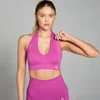 MP Women's Tempo Seamless Halterneck Bra − ženski grudnjak − lila-ružičasti