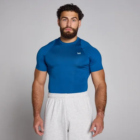 MP Men's Training Short Sleeve Baselayer − muška majica sa kratkim rukavima − plava