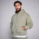 MP Men's 2 Way Zip Applique Hoodie - muška dukserica - tamna maslinatozelena