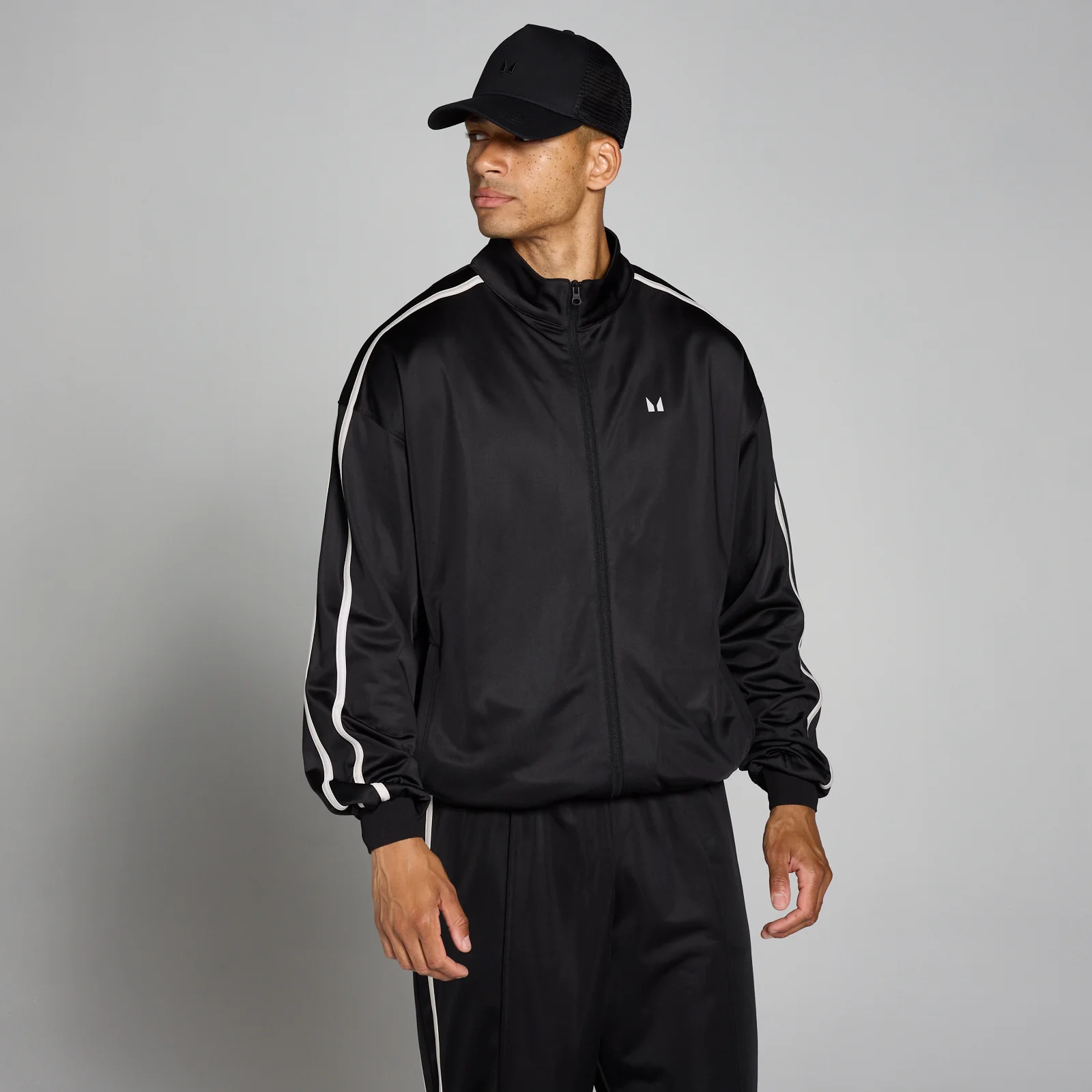 MP Men's Tricot Track Jacket - muški gornji deo trenerke - crni - XS Slika 1