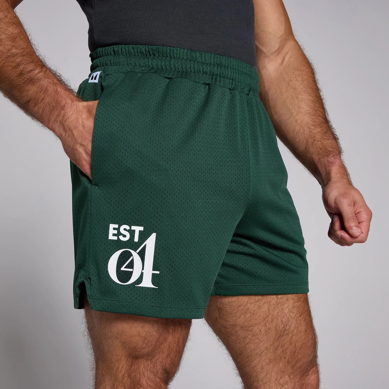 MP Men's Mesh Shorts − muški šorts − tamnosmaragdni - XS Slika 1