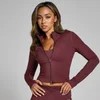 MP Women's Tempo Cropped Jacket − ženska jakna − tamnobordo