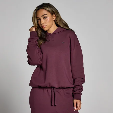MP Women's Basics Oversized Hoodie − ženska dukserica − tamnobordo