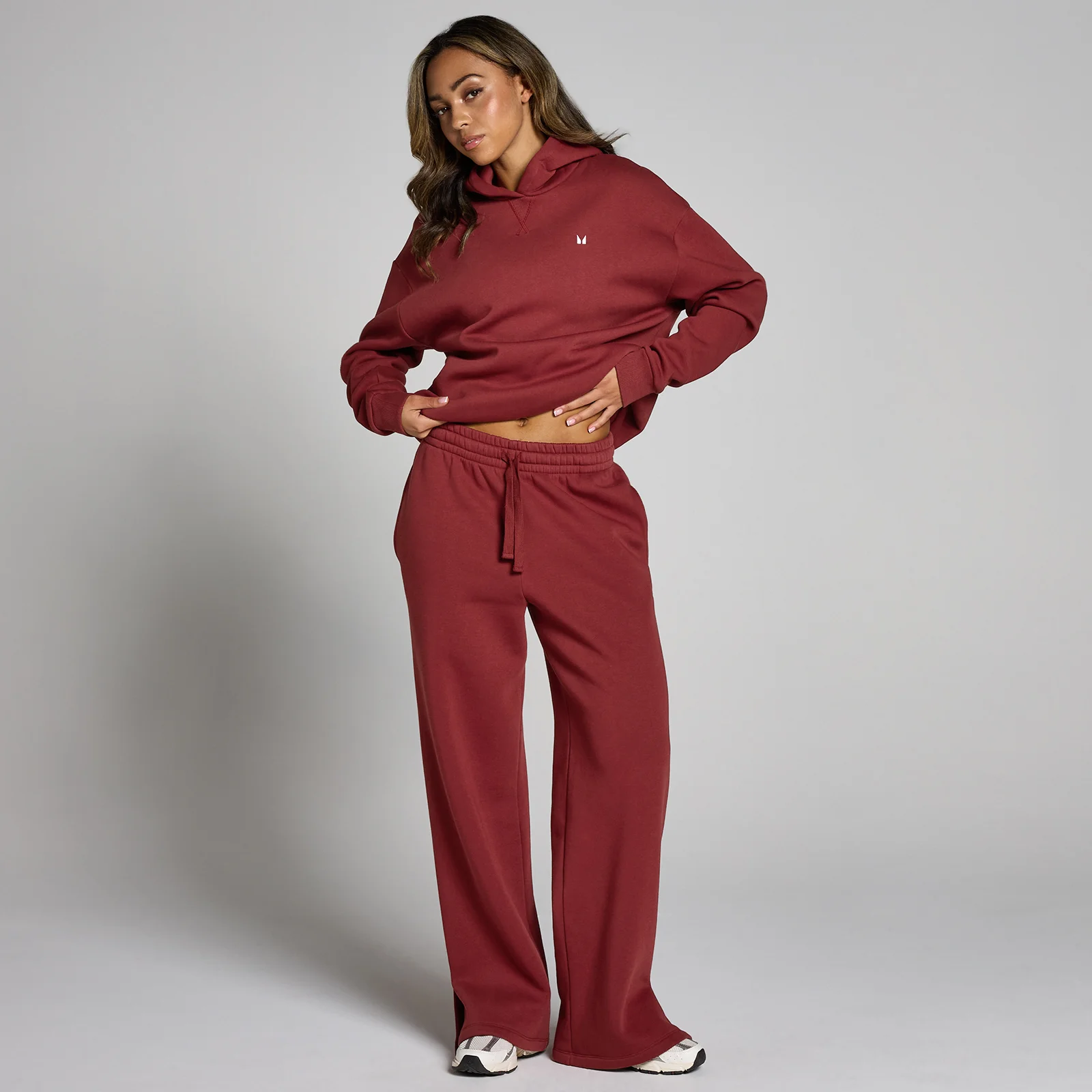 MP Women's Basics Straight Leg Joggers − ženski donji deo trenerke − trešnja - L Slika 3