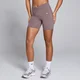 MP Women's Tempo Ruched Front Shorts − ženski šorts − moka