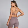 MP Women's Tempo Strappy Back Sports Bra − ženski grudnjak − moka