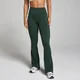 MP Women's Tempo Flared Leggings − ženske helanke − tamnosmaragdne