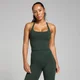 MP Women's Tempo Strappy Racerback Vest - ženska majica bez rukava - tamnosmaragdna