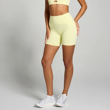 MP Women's Tempo Ultra Curved Seam Shorts - ženski šorts - limun-žuti
