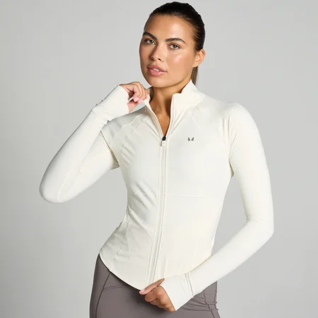 MP Women's Tempo Ultra Curved Seam Jacket - ženska jakna - vanila