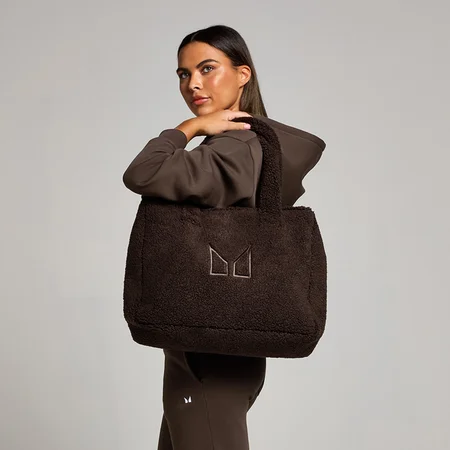 MP Borg Padded Tote - platnena torba - čokolada
