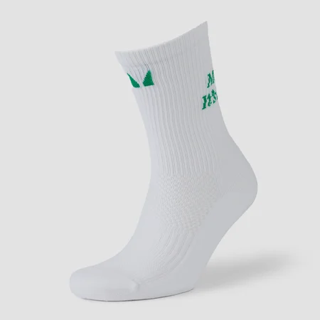 MP Graphic Running Socks - čarape - bele