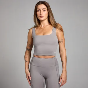 MP Women's Active Square Neck Vest − ženska majica bez rukava − svetlosiva - Size XL