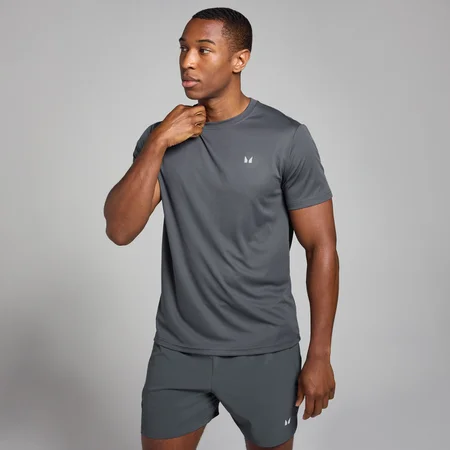 MP Men's Active Grid Training T-Shirt - muška majica - tamnosiva