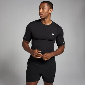 MP Men's Active Seamless Printed T-Shirt - muška majica - crna - Size XS