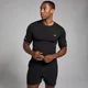 MP Men's Active Seamless Printed T-Shirt - muška majica - crna