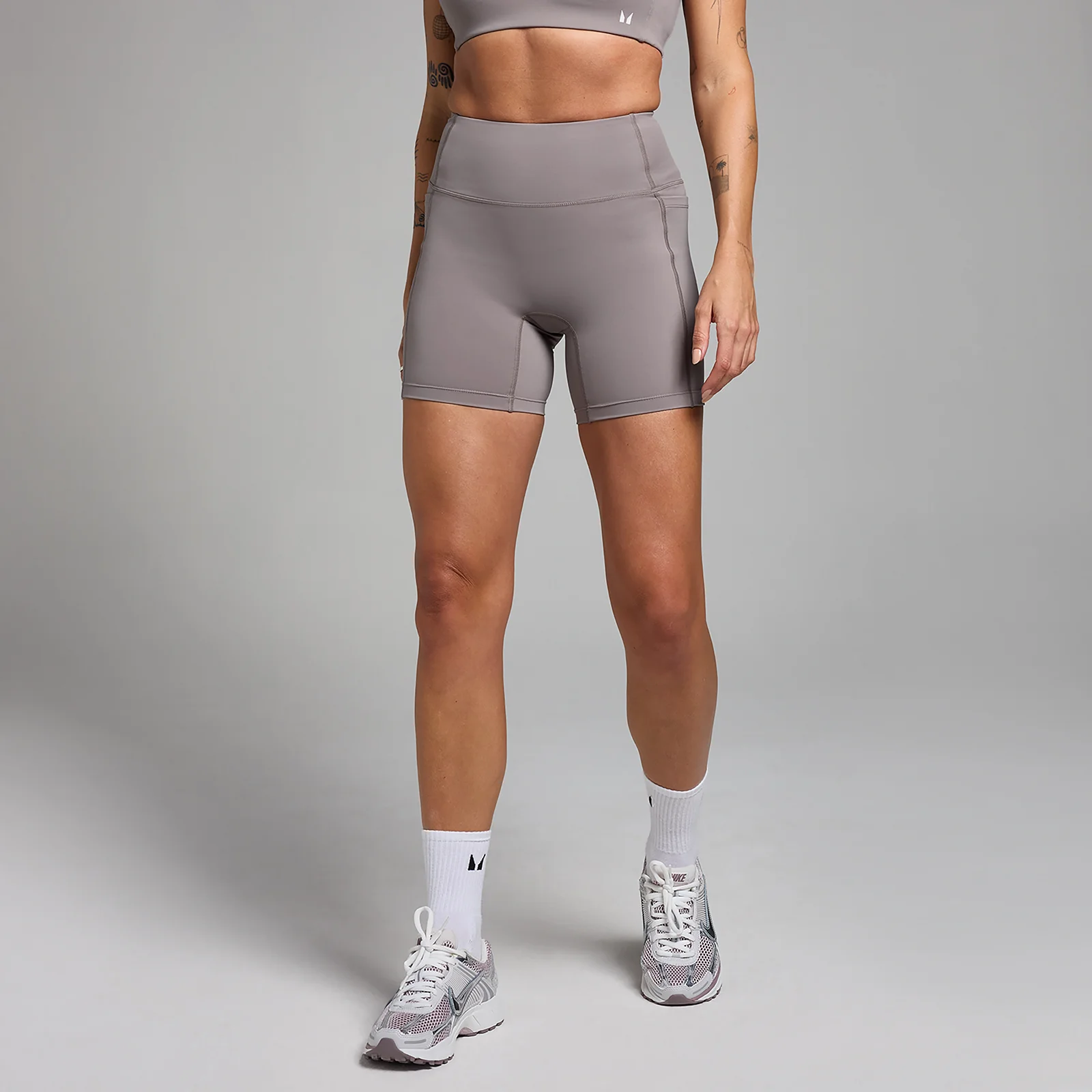 MP Women's Active Pocket Cycling Shorts - ženski biciklistički šorts - svetlosivi - XXL Slika 1