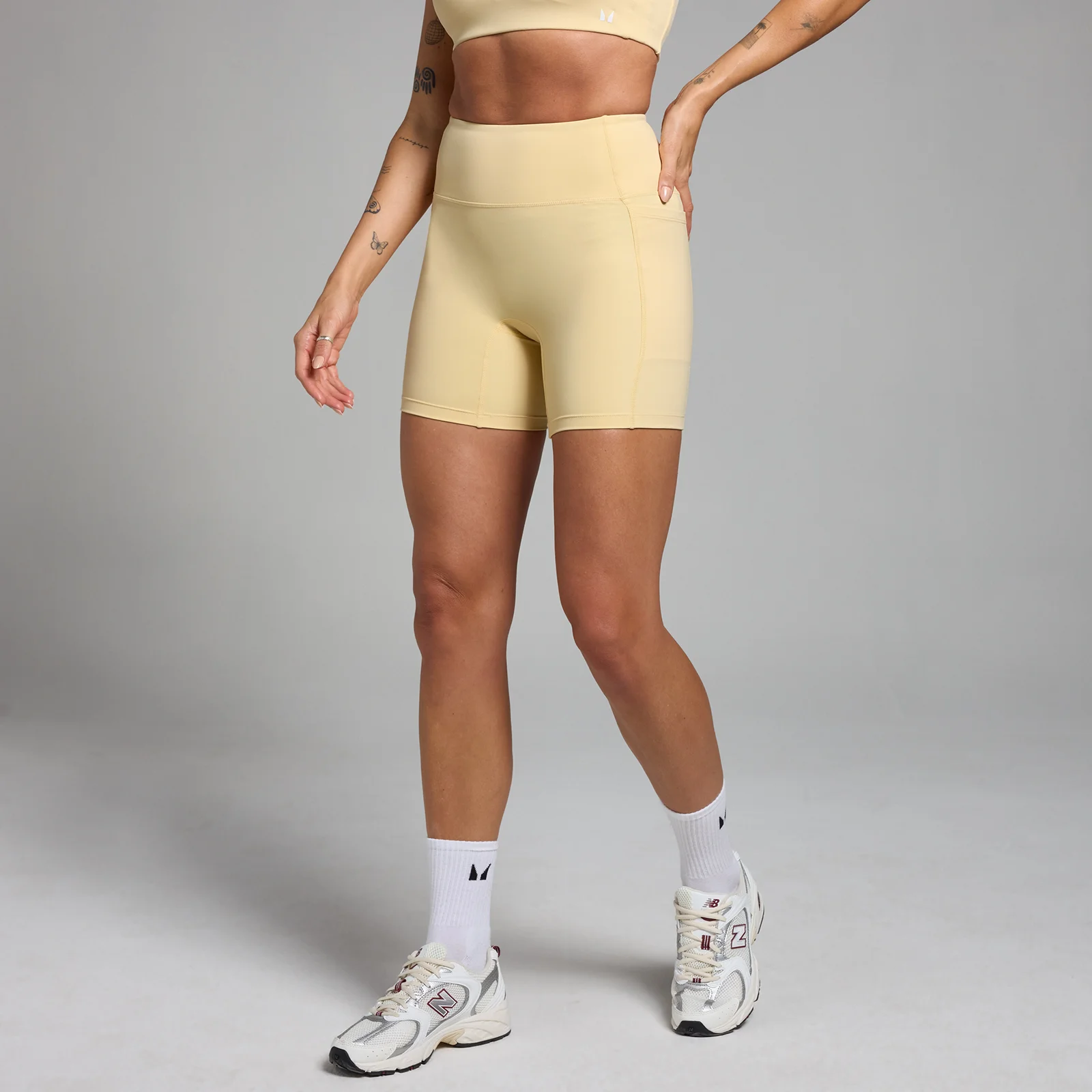 MP Women's Active Pocket Cycling Shorts - ženski biciklistički šorts - puter-žuti - XS Slika 1