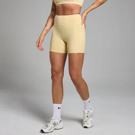 MP Women's Active Pocket Cycling Shorts - ženski biciklistički šorts - puter-žuti