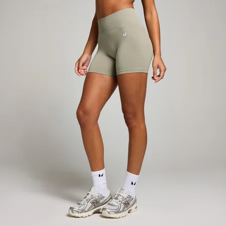 MP Women's Invisible Scrunch Seamless Shorts - ženski šorts - tamno maslinastozeleni