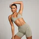 MP Women's Seamless Micro Bralette - ženski „bralette“ grudnjak - tamna maslinastozelena