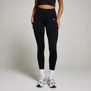 MP Women's Invisible Scrunch Seamless Leggings - ženske helanke - crne - Size XS