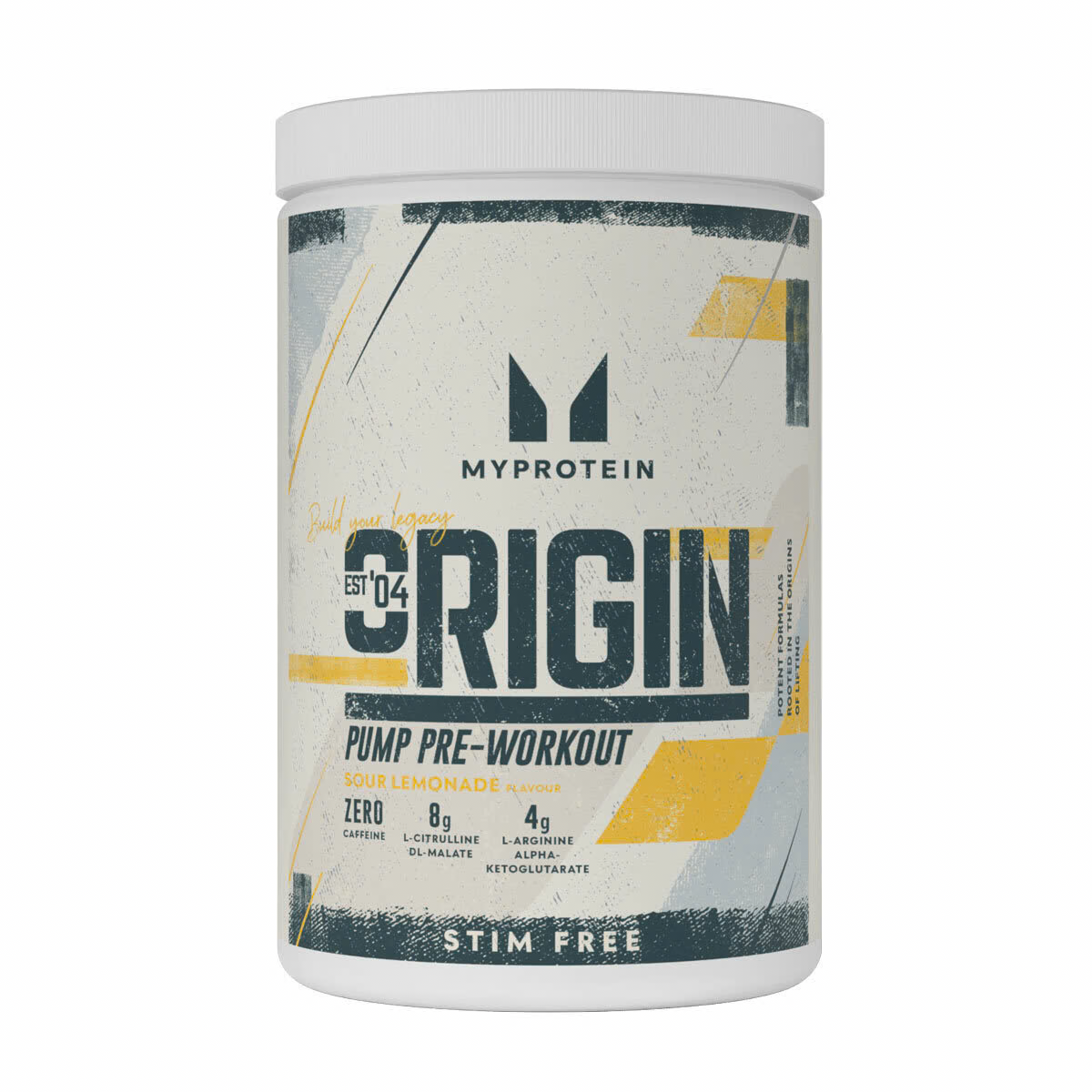 Origin Stim-Free Pre-Workout - 750G - 30servings - Sour Lemonade Slika 1
