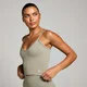 MP Women's Seamless Tank Top - ženska majica - tamna maslinastozelena