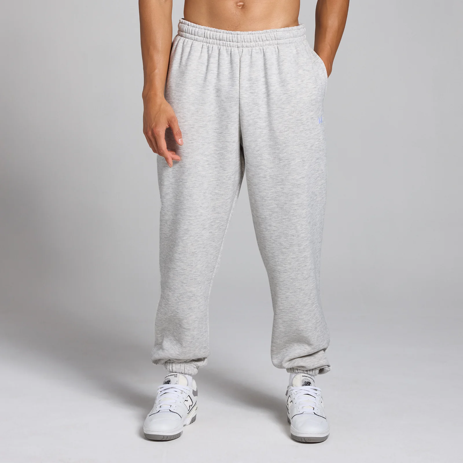 MP Men's Rest Day Oversized Jogger − muški donji deo trenerke − svetlosivi melanž - M Slika 1