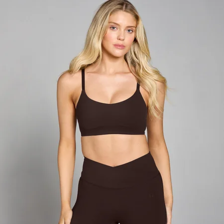 MP Women's Tempo Sports Bra − ženski sportski grudnjak − kakao