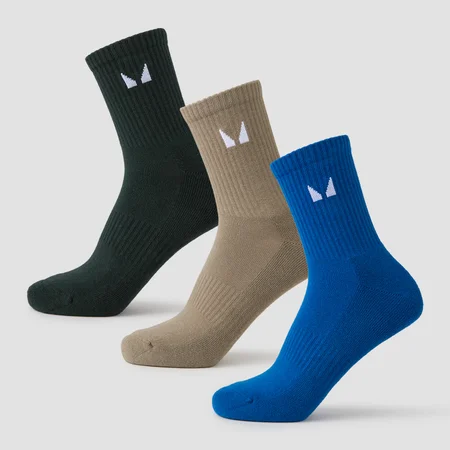 MP Unisex Crew Socks (3 Pack) - čarape (pakovanje od 3 para) - Zemlja