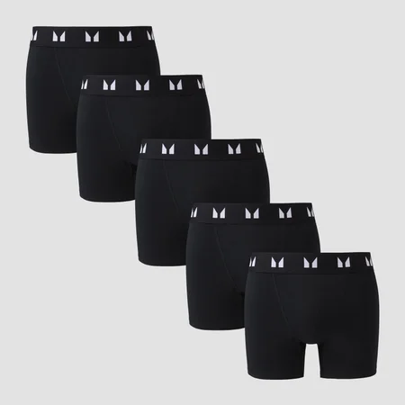MP Men's Boxers (5 pack) - muške bokserice (pakovanje od 5 komada) - crne