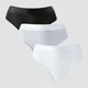 MP Women's Mid Rise Thong (5 Pack) - tange (pakovanje od 5 komada) - bele / crne / sivi melanž
