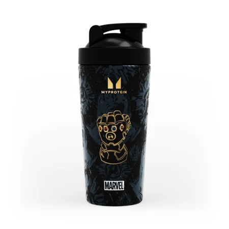 Myprotein Thanos Recycled Metal shaker − metalni šejker − crni