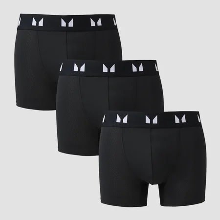 MP Men's Technical Boxers (5 Pack) - muške bokserice - (pakovanje od 5 komada) - crne