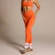 MP X Aleksandra Tempo Leggings - helanke - mandarina