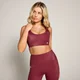 MP X Tatiana High Shine Sports Bra - grudnjak - bordo
