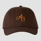 MP X Aleksandra Relaxed Cap - kačket - kafa