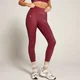 MP X Tatiana High Shine High Waisted Leggings - helanke - bordo