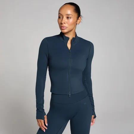 MP Women's Tempo Cropped Jacket − ženska jakna − tamnosafirna