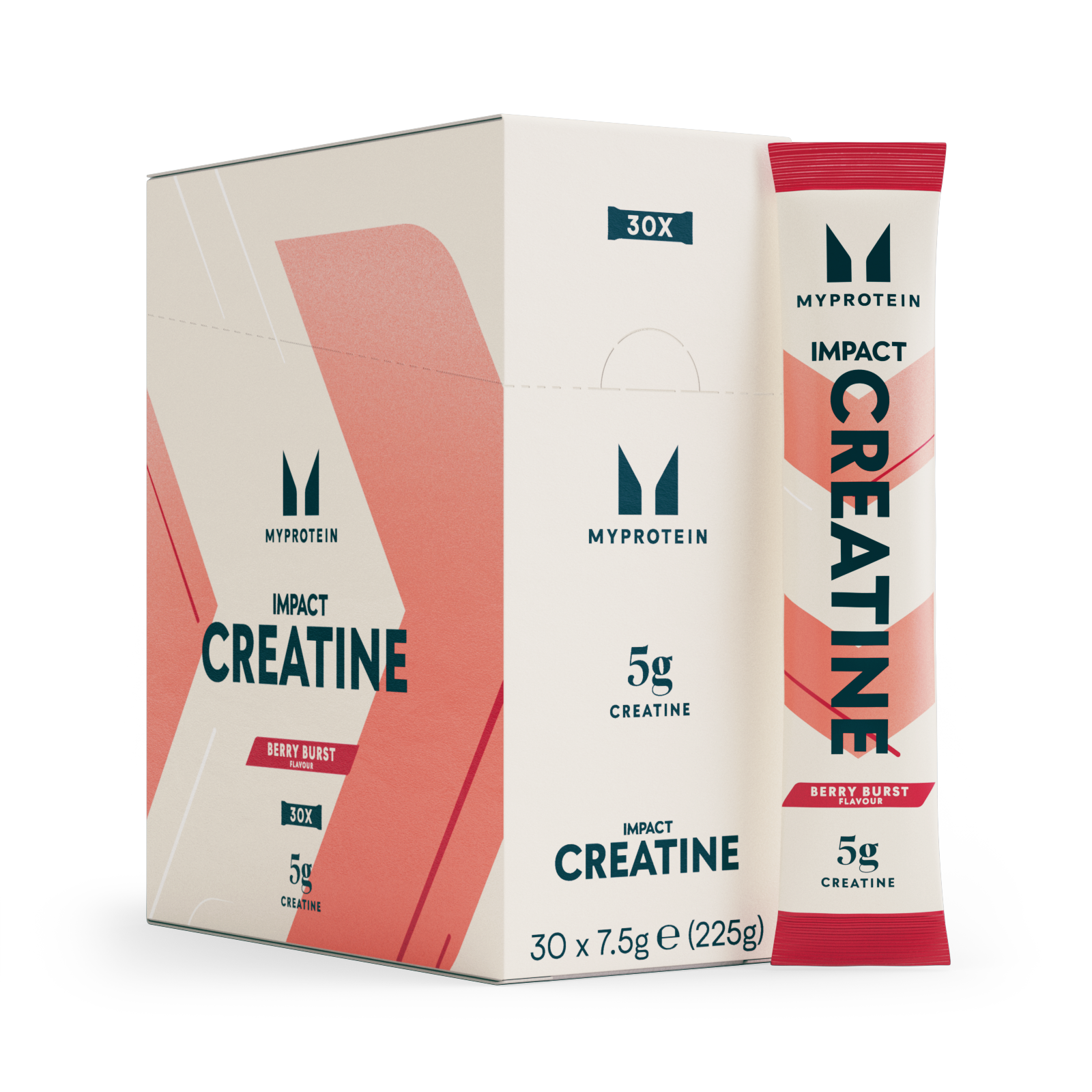 Myprotein, Impact Creatine Stick Packs, 6g (Boxes) - 20servings - Bobica Slika 1