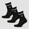 MP Pilates Socks - čarape za pilates (pakovanje od 3 para) - crne