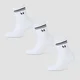 MP Pilates Socks - čarape za pilates (pakovanje od 3 para) - bele