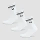 MP Pilates Socks - čarape za pilates (pakovanje od 3 para) - bele