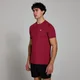 MP Men's Active Gridded T-Shirt - muška majica - tamnocrvena