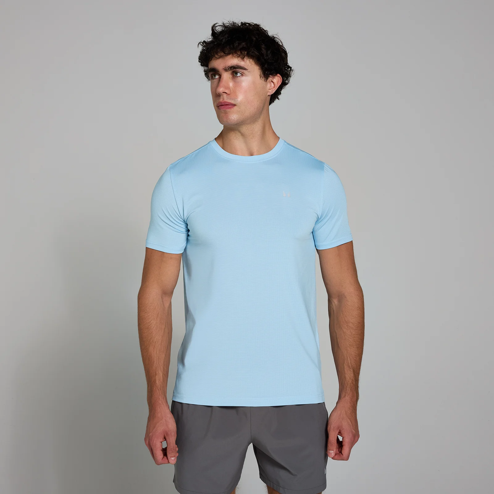 MP Men's Active Gridded T-Shirt - muška majica - nebo-plava - XS Slika 1