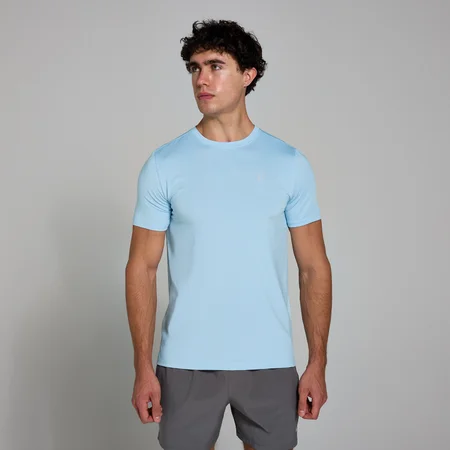 MP Men's Active Gridded T-Shirt - muška majica - nebo-plava