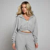 MP Women's Soft Touch Zip Through Hoodie − ženska dukserica − sivi melanž